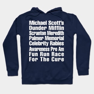 Dunder Mifflin's Fun Race for the Cure Hoodie